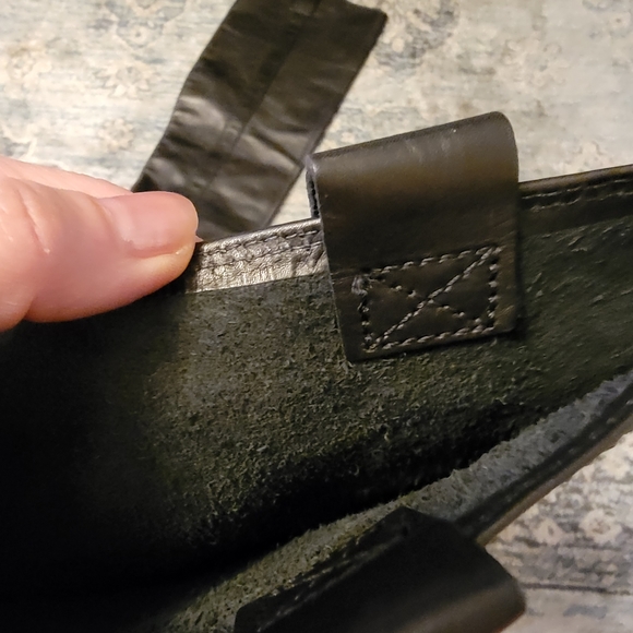 KNEE HIGH NAPA LEATHER MARCIANO HEEL BOOTS - Picture 8 of 9